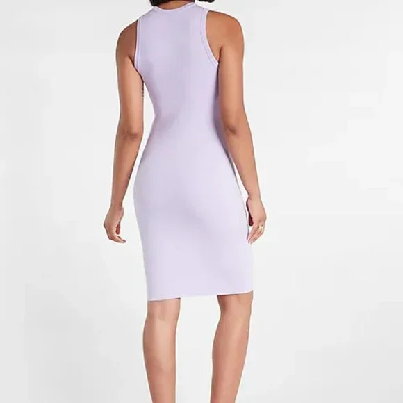 NWT EXPRESS Lilac Sweater Dress - US Medium - Picture 3 of 4